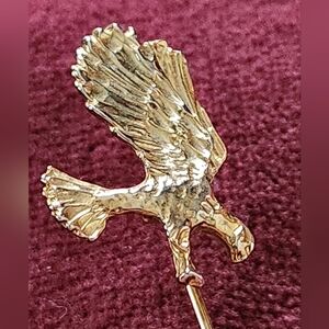 Vtg. Gold Eagle Stick Pin